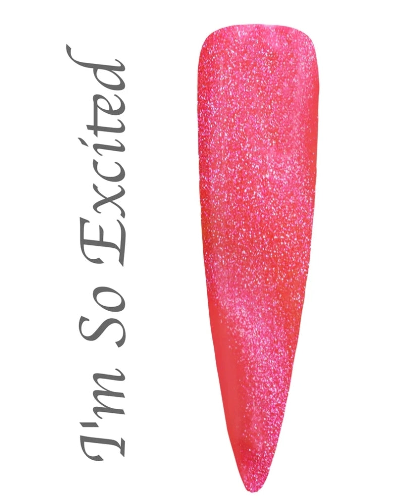 I'm So Excited • Hema-Free • Glow in the dark • Magnetic • Gel Polish by Nailchemy