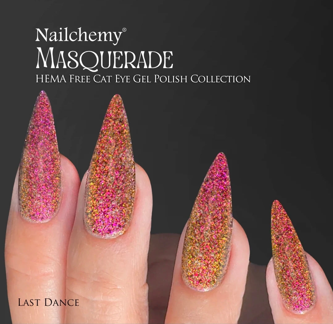 Last Dance • Chameleon Flake • Cat Eye • Hema-Free • Gel Polish by Nailchemy
