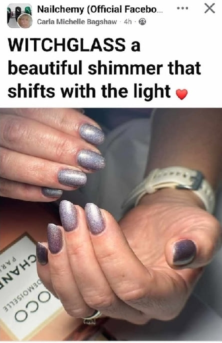Witchglass • Holographic • Hema-Free • Gel Polish by Nailchemy
