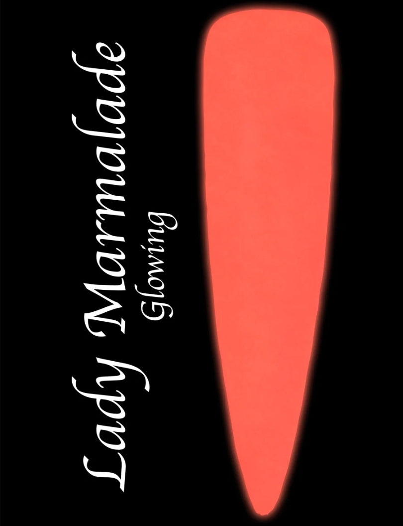 Lady Marmalade • Hema-Free • Glow in the dark • Magnetic • Gel Polish by Nailchemy